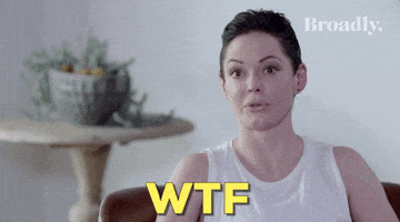 Rose Mcgowan Wtf GIF by Women's History