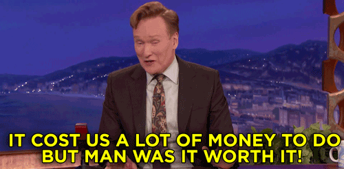 Worth It Conan Obrien GIF by Team Coco - Find & Share on GIPHY