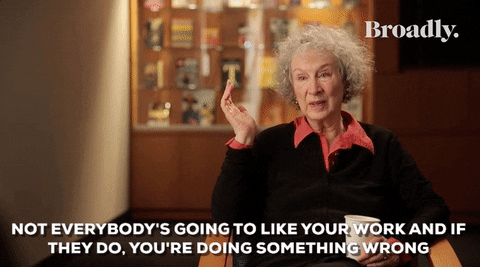 Image result for margaret atwood gif"