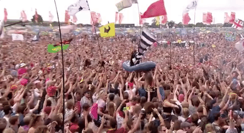 Circa waves gif by glastonbury festival 2017 - find & share on giphy