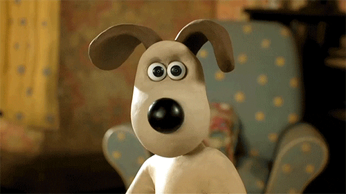 Giphy - Wallace And Gromit Smh GIF by Aardman Animations