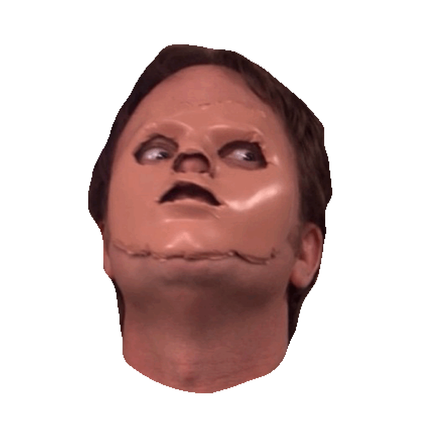 Mask Dwight Sticker by imoji for iOS & Android GIPHY