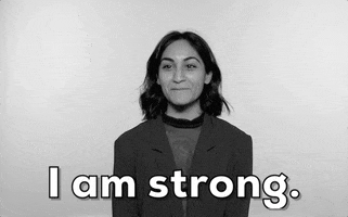 i am strong south asian GIF