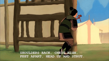 ales walk mulan caminata GIF