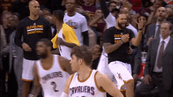 cleveland cavaliers fun GIF by NBA