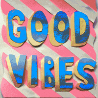 Cut Out Good Vibes GIF by Njorg