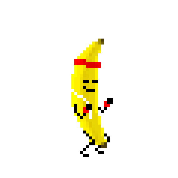 Eat 8 Bit Sticker by Justin Gammon for iOS & Android | GIPHY