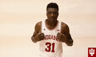 College Basketball Iu GIF by Indiana Hoosiers
