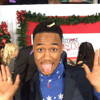 Excited Turn Up GIF by Almost Christmas Movie