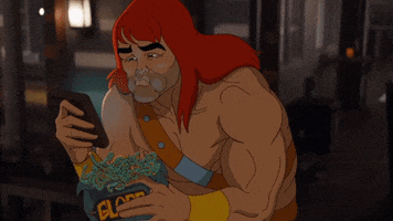jason sudeikis comfort eating GIF by Son of Zorn