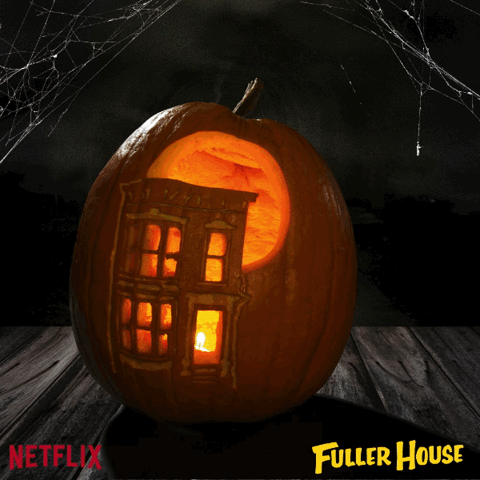 halloween pumpkin GIF by Fuller House
