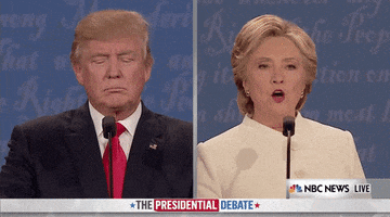 Donald Trump Microphone Adjustment GIF by Election 2016