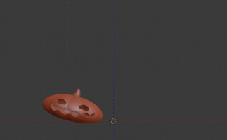 battz halloween pumpkin blender 3d animation GIF