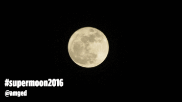 amged moon super super moon supermoon2016 GIF