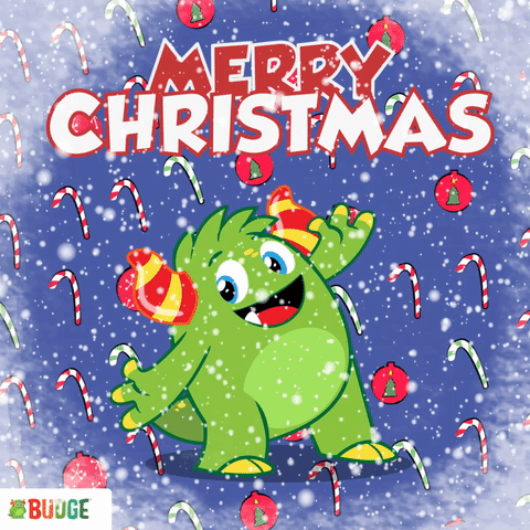 Merry Christmas GIF by Budge Studios