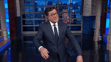 stephen colbert yes GIF by The Late Show With Stephen Colbert