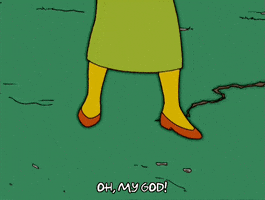 Scared Episode 4 GIF by The Simpsons