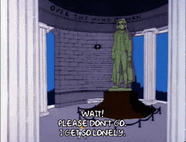 Lonely Season 3 GIF by The Simpsons