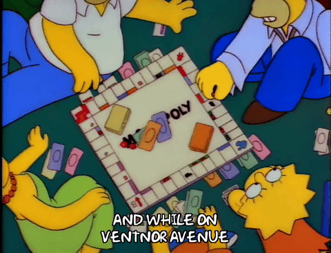 Resultado de imagen para playin monopoly gif