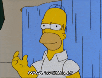 Bored Homer Simpson Gif Find Share On Giphy