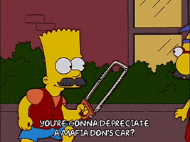 Bart Simpson Mustache GIF - Find & Share on GIPHY
