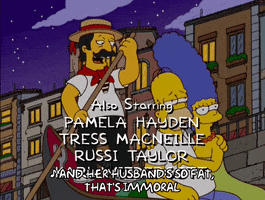 Episode 8 Singing GIF by The Simpsons