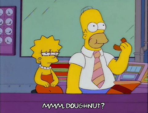 Gif Image Most Wanted Homer Simpson Gif Donuts