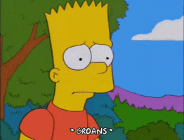 bart simpson facepalm GIF