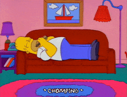Season 3 Eating GIF by The Simpsons