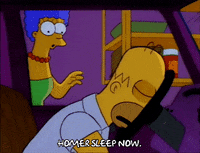 Homer Simpson Sleeping Gif Find Share On Giphy