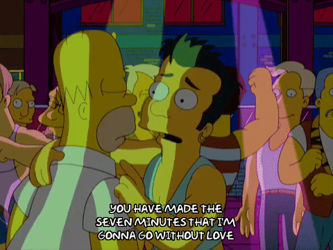homer belly dancing
