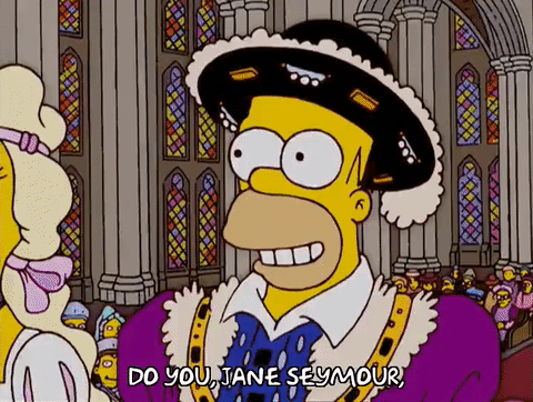 Homer Simpson Wedding GIF Find & Share on GIPHY