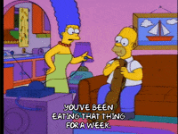 Homer Simpson Eating Gif Find Share On Giphy