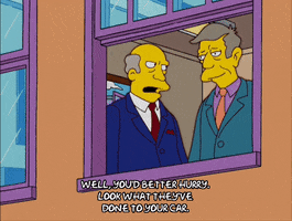Episode 19 Superintendent Chalmers GIF by The Simpsons