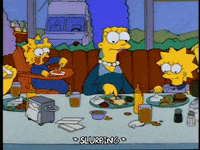 Homer Simpson Eating Gif Find Share On Giphy