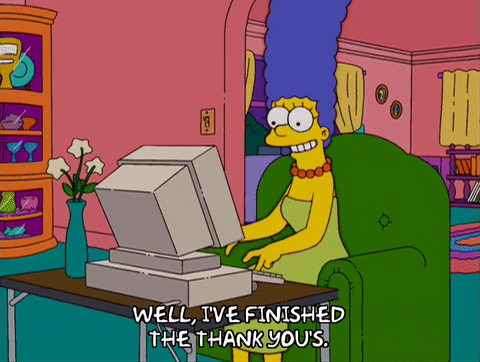  happy marge simpson episode 10 woman season 15 GIF