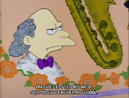 Season 2 Dewey Largo GIF by The Simpsons