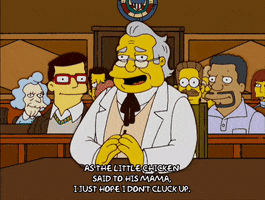 Talking Season 17 GIF by The Simpsons