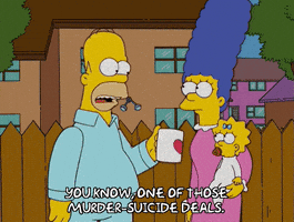 homer simpson coffee GIF