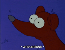 Blinking Season 3 GIF by The Simpsons