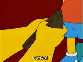 Begging Episode 4 GIF by The Simpsons