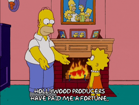 Homer Simpson Fire Gif Find Share On Giphy