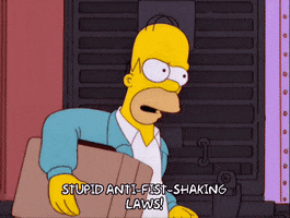 Homer Shaking Fist GIFs - Find & Share on GIPHY