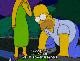 homer simpson stick GIF