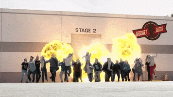 Jump Explosion GIF by RocketJump