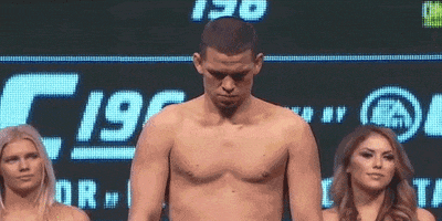 weigh in nate diaz GIF