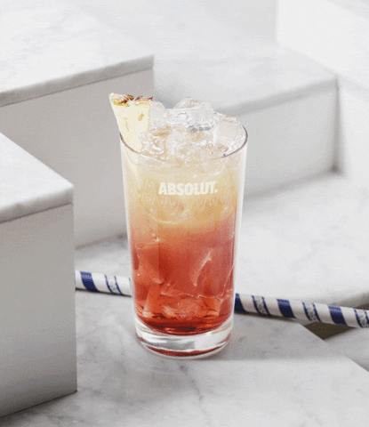 cocktail pineapple GIF by Absolut Vodka