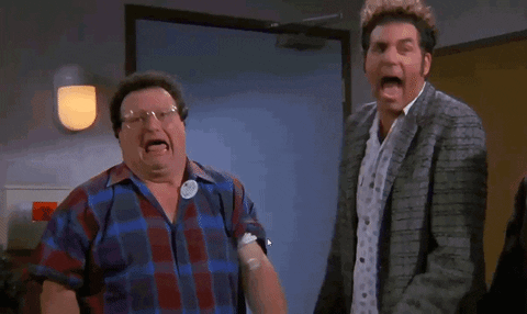 Image result for kramer and newman gif