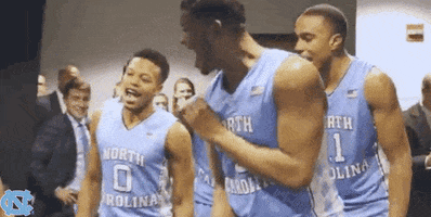 North Carolina Basketball Dance GIF by UNC Tar Heels