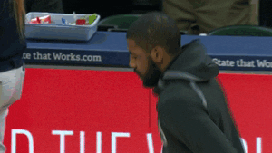 getting ready kyrie irving GIF by NBA